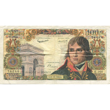 França, 100 Nouveaux Francs, Bonaparte, 1963, 1963-10-10, AU(50-53)