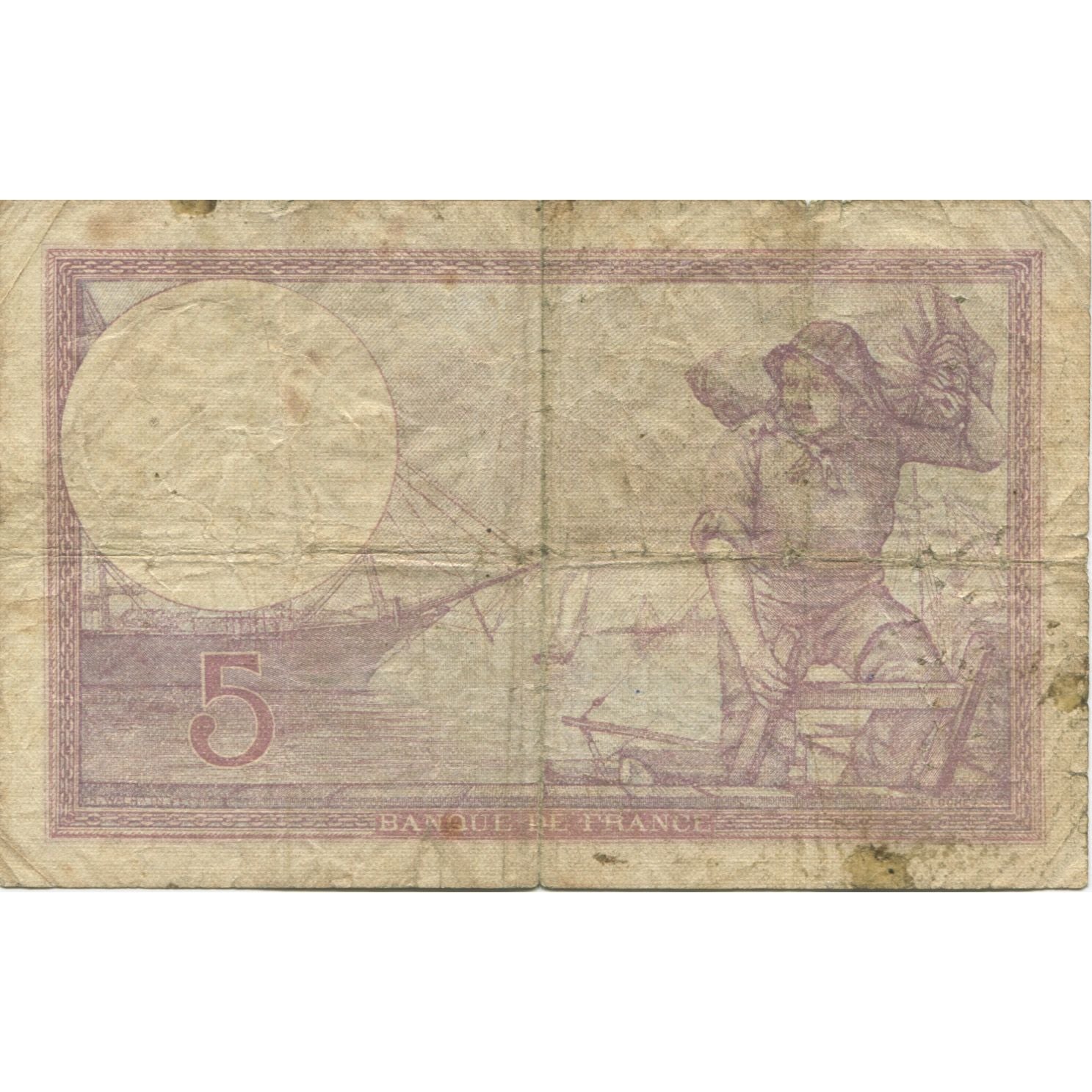 Frankreich, 5 Francs, Violet, 1932, 1932-06-02, GE, Fayette:F.03.16, KM:72d