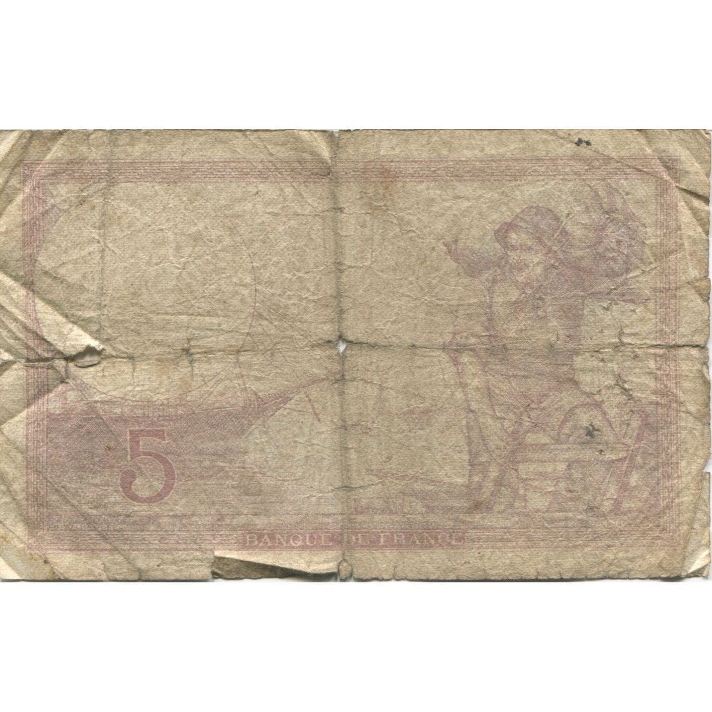 França, 5 Francs, 1939, 1939-09-21, AG(1-3), Fayette:04.09, KM:83