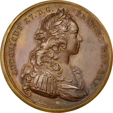 Francia, Medal, Louis XV, Politics, Society, War, 1721, Duvivier, SPL-, Rame,...