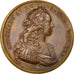 Francia, Medal, Louis XV, Politics, Society, War, 1721, Duvivier, SPL-, Rame,...