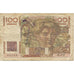 Frankrijk, 100 Francs, Jeune Paysan, 1950, 1950-10-12, B, Fayette:28.27, KM:128c
