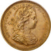 France, Medal, Louis XV, Politics, Society, War, 1719, SUP, Bronze, Divo:30.