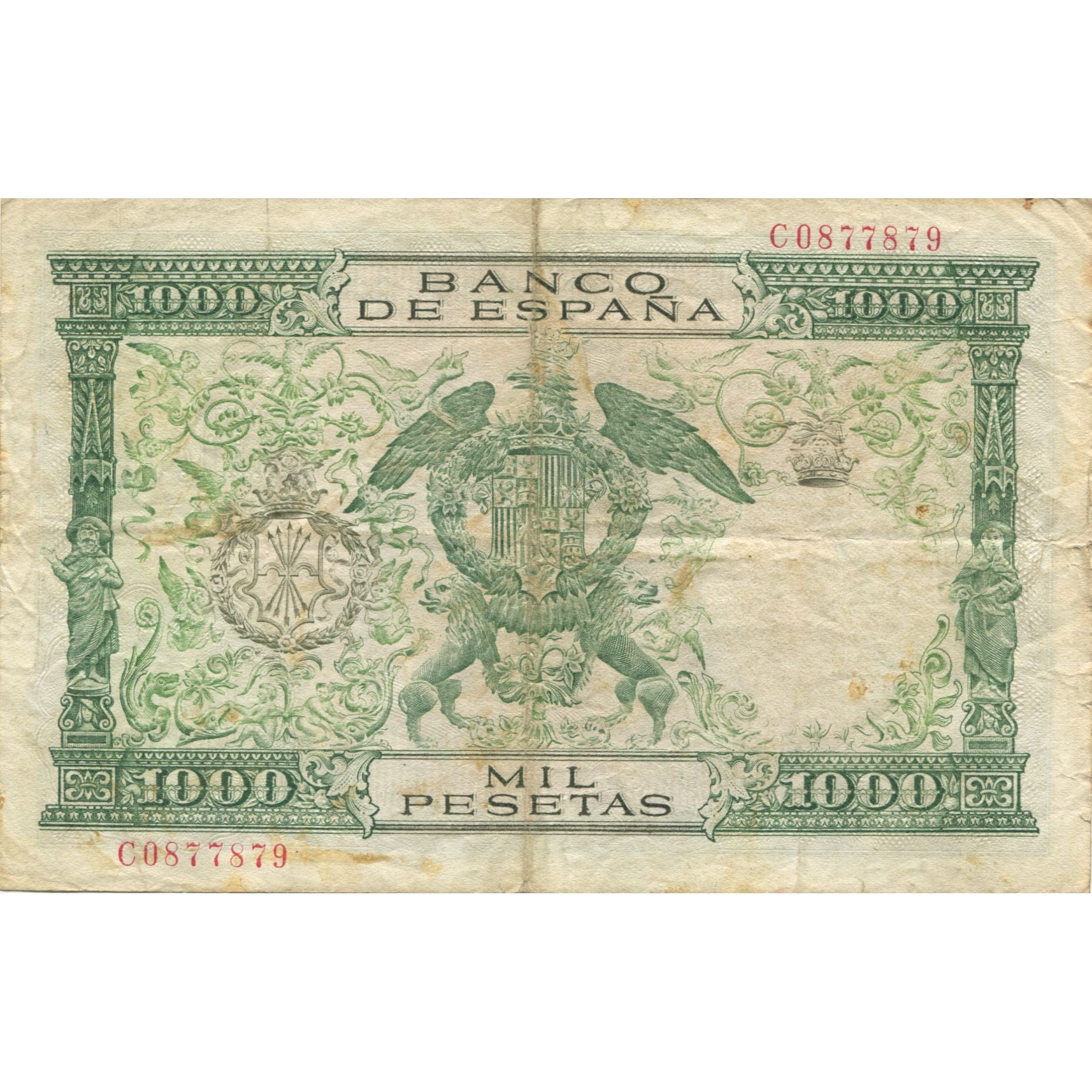 Billet, Espagne, 1000 Pesetas, 1957, 1957-11-29, KM:149a, B+