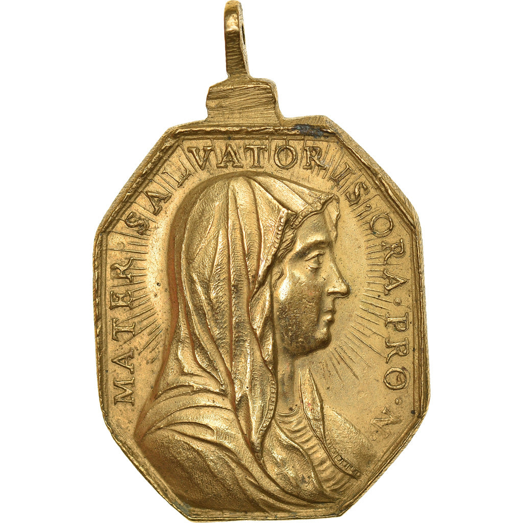 France, Medal, Salvator Mundi Salva Nos, Religions & beliefs, AU(50-53), Bronze
