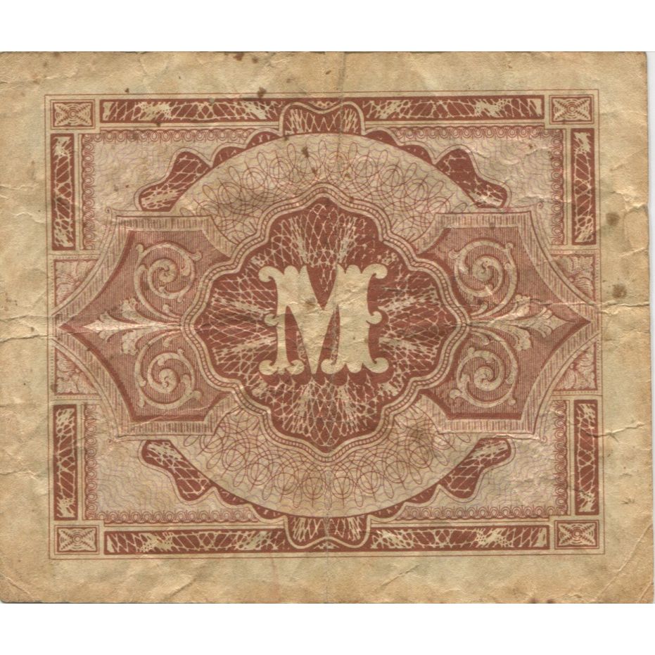 Geldschein, Deutschland, 1/2 Mark, 1948, KM:191a, SGE+