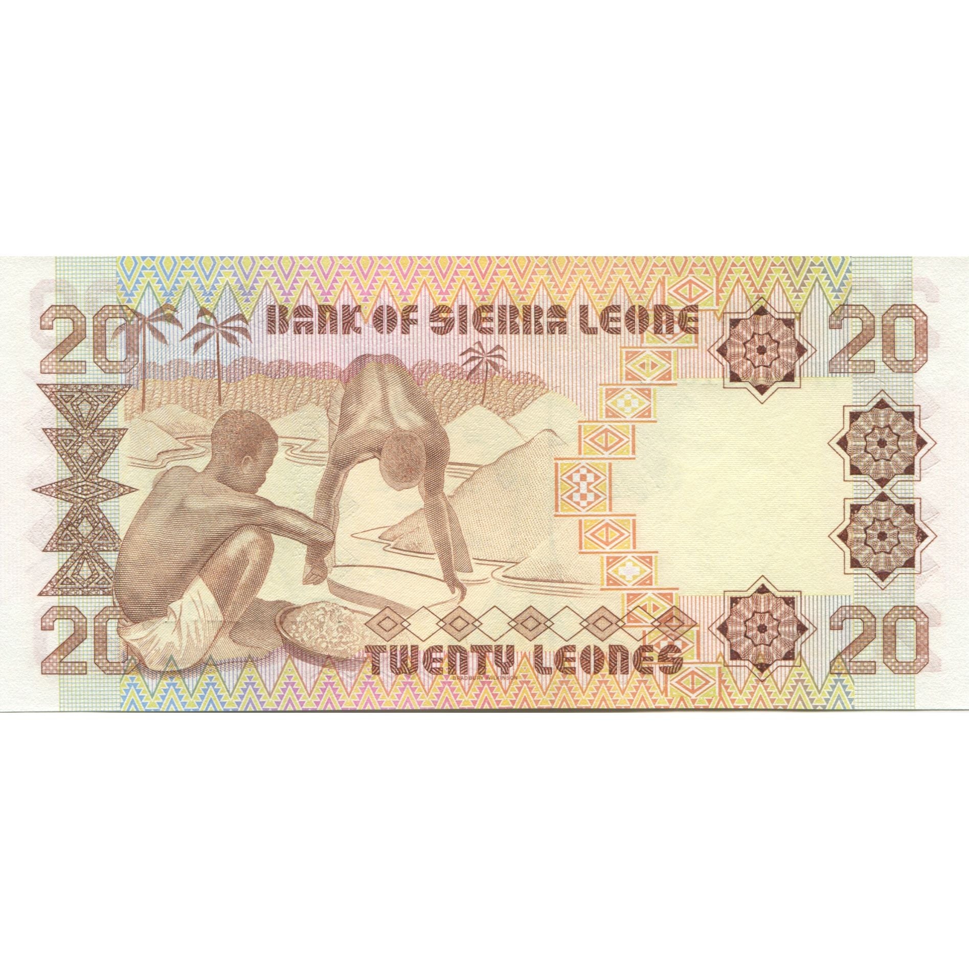 Banknote, Sierra Leone, 20 Leones, 1984, 1984-08-24, KM:14b, UNC(65-70)