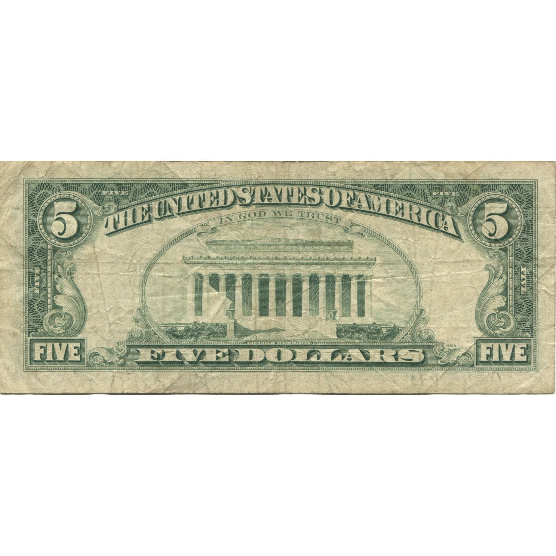 Banknote, United States, Five Dollars, 1977, KM:1949, VF(30-35)