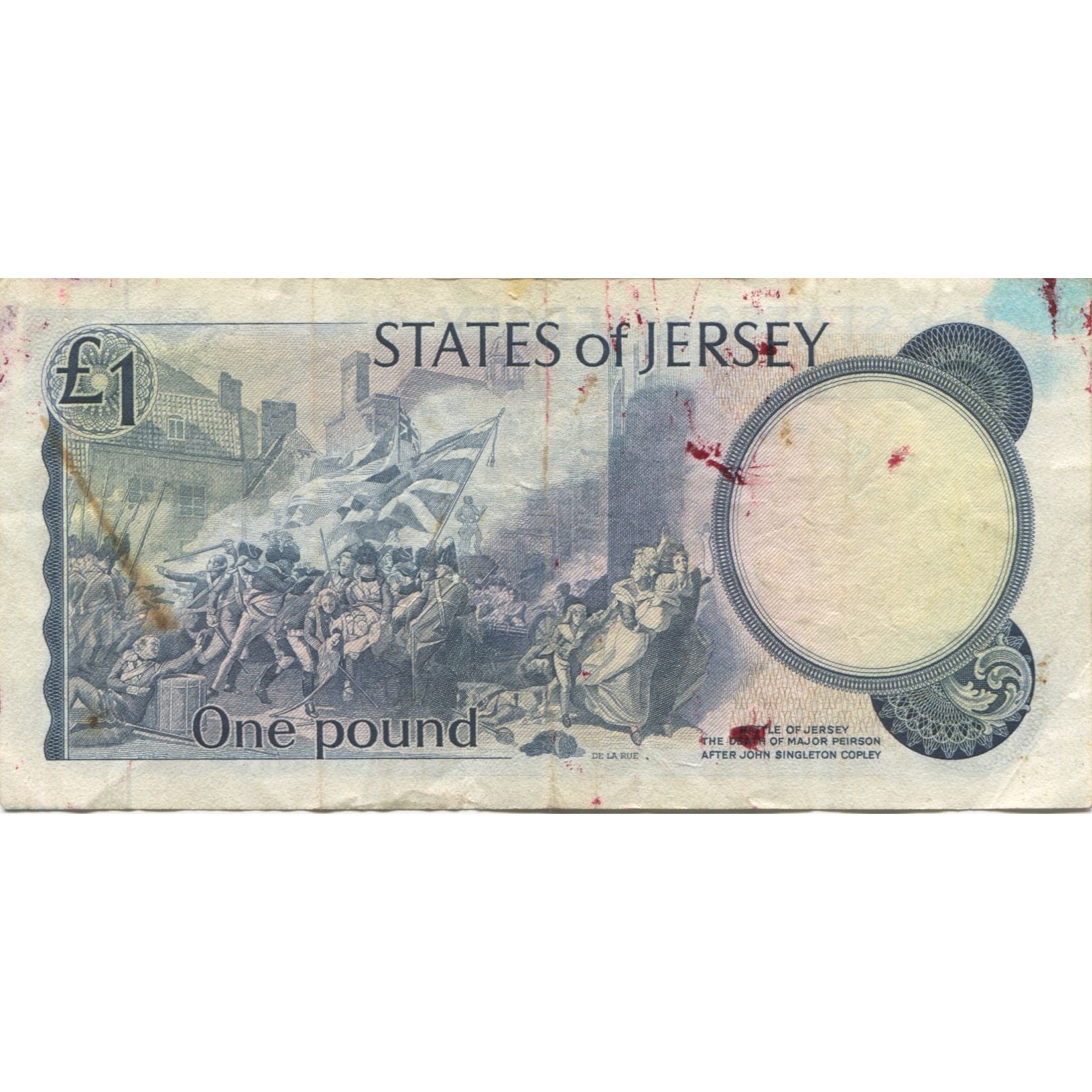 Geldschein, Jersey, 1 Pound, Undated (1983-85), KM:11b, SS