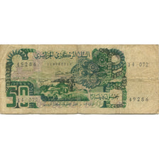 Banconote, Algeria, 50 Dinars, 1977, KM:130a, MB