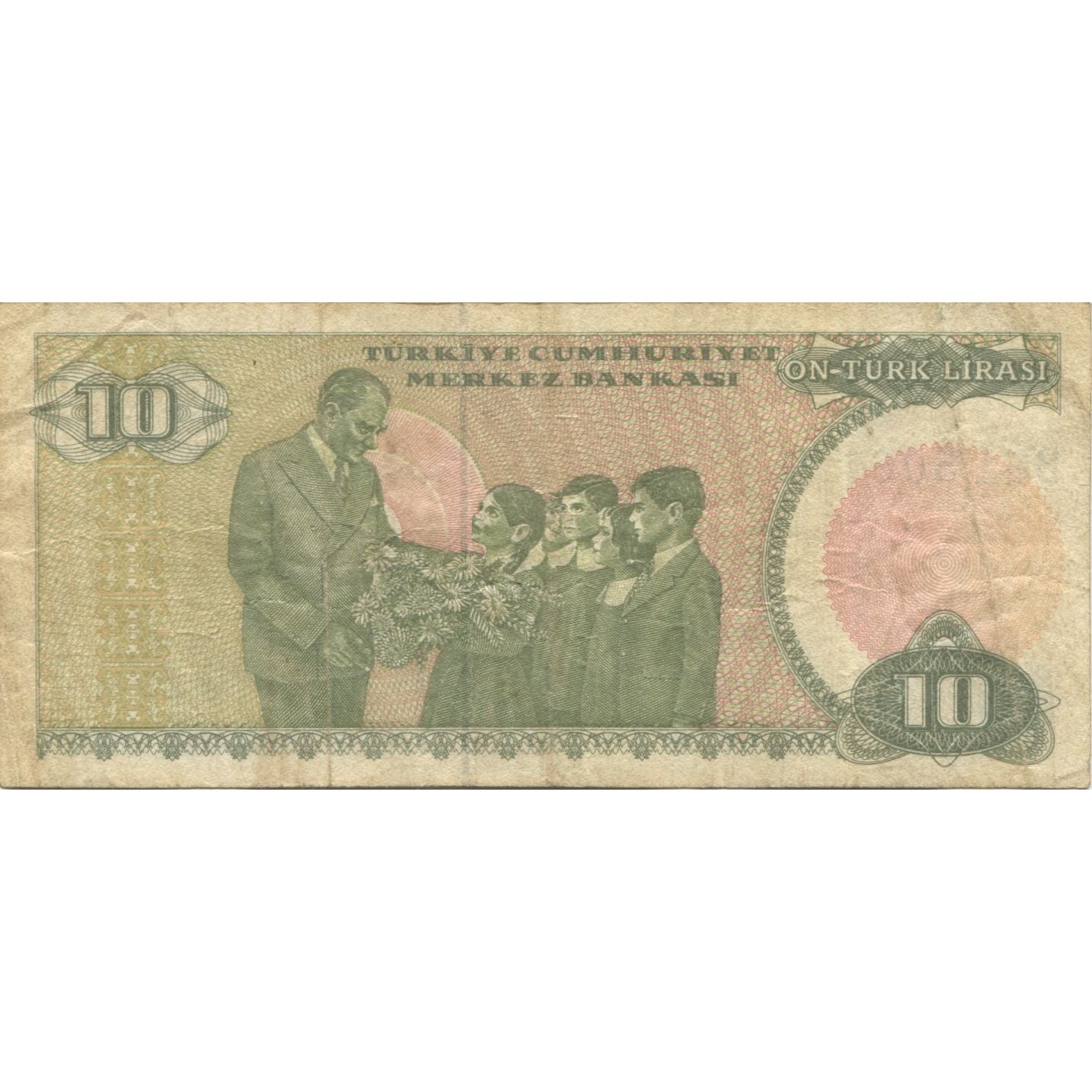 Billete, 10 Lira, 1979, Turquía, KM:192, MBC