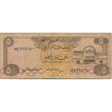 Billet, United Arab Emirates, 5 Dirhams, 1982, Undated (1982), KM:7a, TB