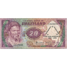 Banknote, Swaziland, 20 Emalangeni, undated (1981), Undated (1981), KM:7a
