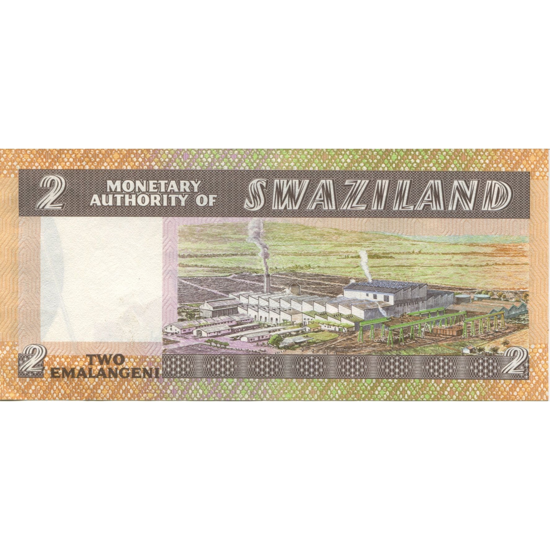 Banknote, Swaziland, 2 Emalangeni, Undated (1974), Undated (1974), KM:2a
