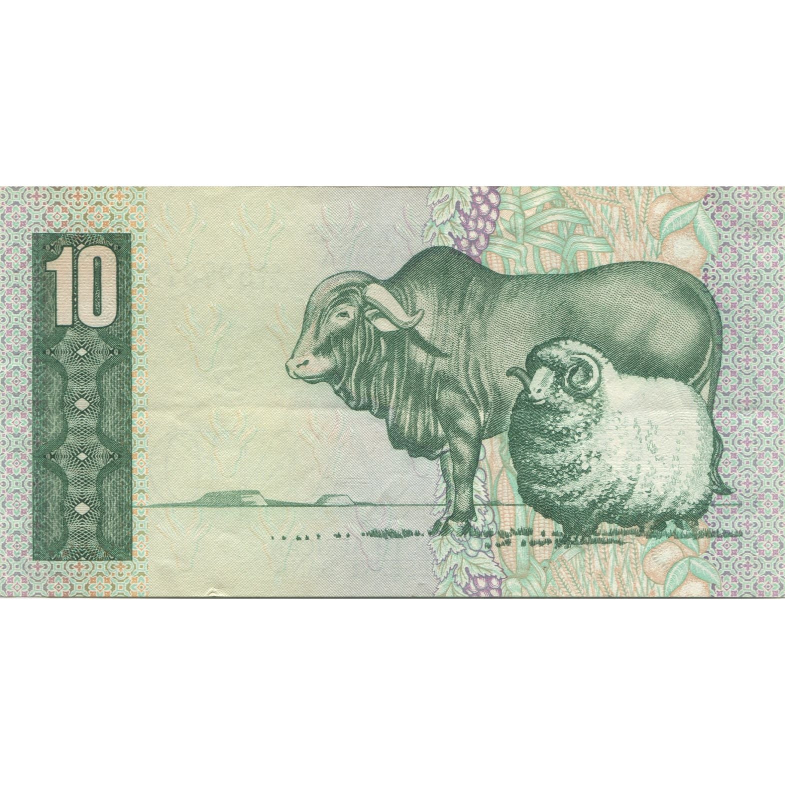 Banknote, South Africa, 10 Rand, Undated (1981-84), KM:120c, UNC(63)