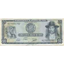 Banknote, Peru, 50 Soles De Oro, 1975, 1975-10-02, KM:107, EF(40-45)