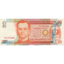 Banknote, Philippines, 20 Piso, Undated (1985-94), KM:170f, AU(55-58)