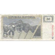 Banknote, Slovenia, 50 (Tolarjev), 1990, KM:5s1, EF(40-45)
