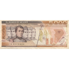 Banknote, Mexico, 5000 Pesos, 1987, 1987-02-24, KM:88b, AU(55-58)