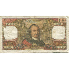 Francia, 100 Francs, Corneille, 1972, 1972-06-01, B+, Fayette:65.38, KM:149d