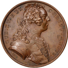 Francia, medaglia, Louis XV, Pacification de la République de Genève, 1738