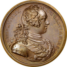 France, Medal, Louis XV, Politics, Society, War, 1725, SUP+, Bronze, Divo:65.