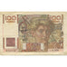 France, 100 Francs, Jeune Paysan, 1953, VF(20-25), Fayette:28.37, KM:128d