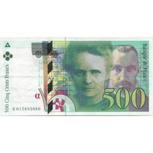 Francia, 500 Francs, Pierre et Marie Curie, 1994, BB, Fayette:76.1, KM:160a