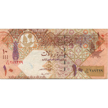 Biljet, Qatar, 10 Riyals, KM:22, TB