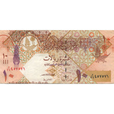 Banconote, Quatar, 10 Riyals, KM:22, BB