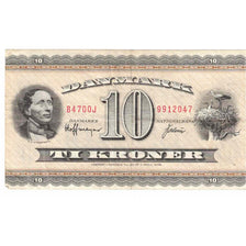 Banknote, Denmark, 10 Kroner, 1936, 1936-04-07, KM:44a, EF(40-45)