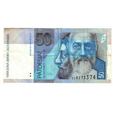 Banknote, Slovakia, 50 Korun, 1993, 1993-08-01, KM:21d, VF(20-25)