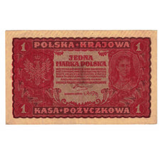 Banknote, Poland, 1 Marka, 1919, 1919-08-23, KM:23, EF(40-45)