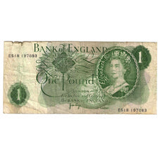 Billet, Grande-Bretagne, 1 Pound, Undated (1960-78), KM:374g, AB