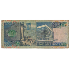 Banknote, Lebanon, 1000 Livres, 1990, KM:69b, AG(1-3)