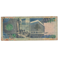 Banknote, Lebanon, 1000 Livres, 1990, KM:69b, VG(8-10)