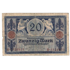Nota, Alemanha, 20 Mark, 1915, 1915-11-04, KM:63, AG(1-3)