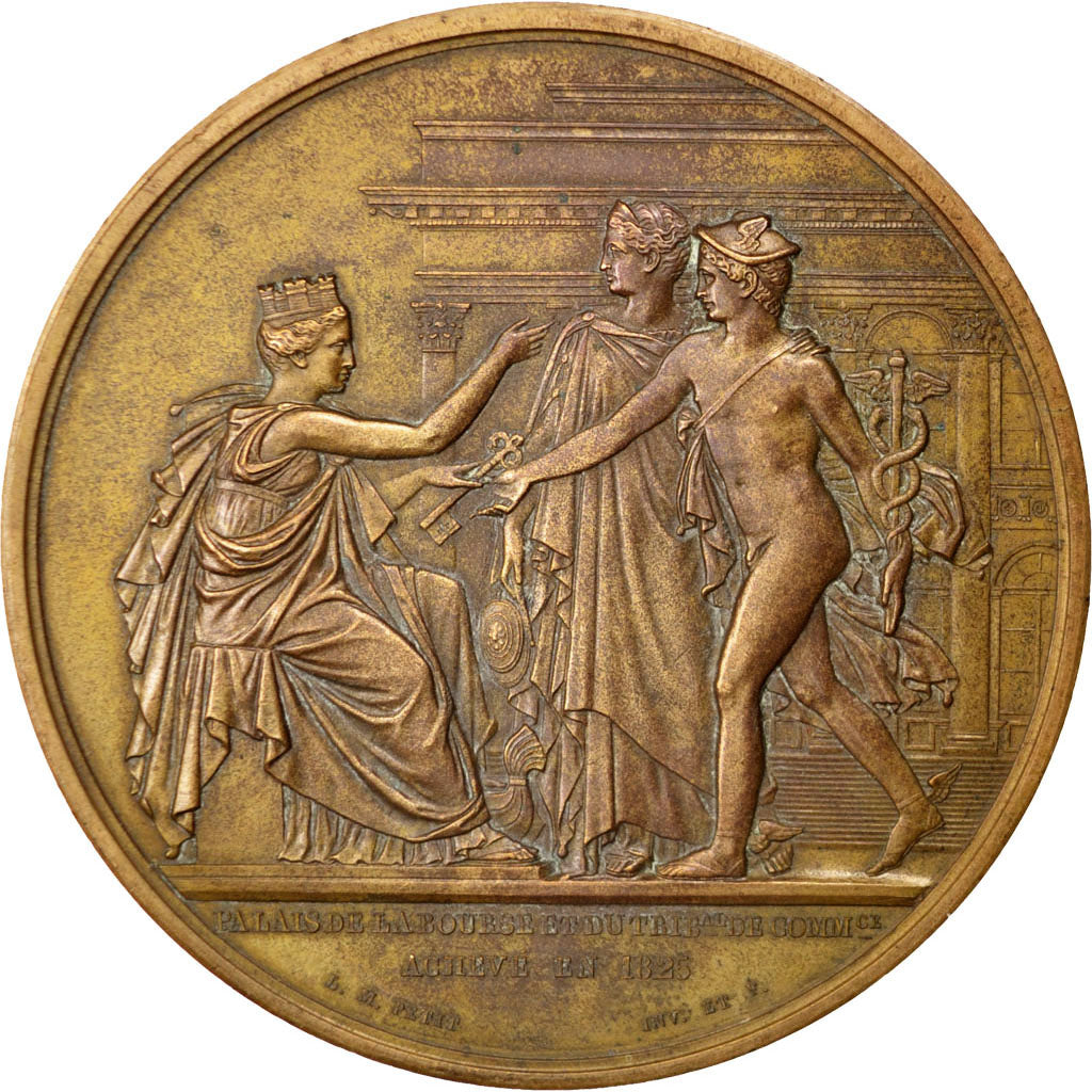 FRANCE, Politics, Society, War, Charles X, Medal, 1825, AU(55-58), Petit,...