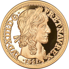 France, Medal, Réplique du Louis d'Or à la Mèche Longue 1641 Paris, History