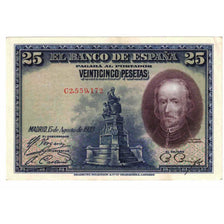 Banknot, Hiszpania, 25 Pesetas, 1928, 1928-08-15, KM:74b, UNC(63)