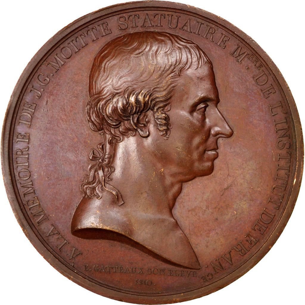 FRANCE, History, First French Empire, Medal, 1810, AU(50-53), Gatteaux, Bronze,.