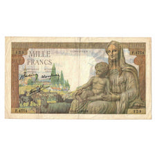 Frankrijk, 1000 Francs, Déesse Déméter, 1943, F.4774, TB, Fayette:40.21