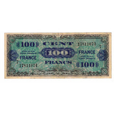 France, 100 Francs, 1945 Verso France, 1944, 17811074, VF(20-25)