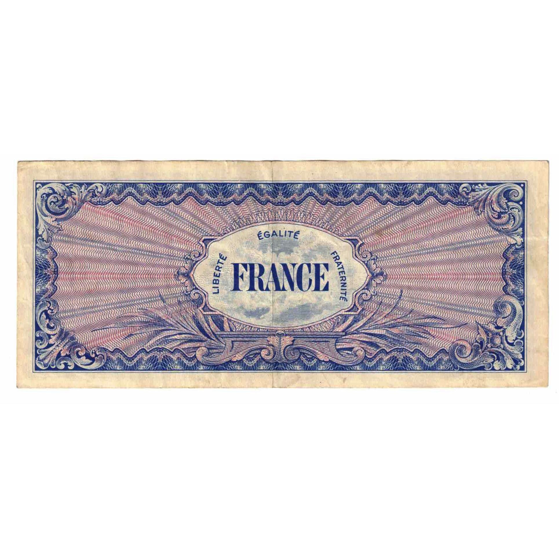 França, 100 Francs, 1945 Verso France, 1944, 48527231, AU(55-58), Fayette:VF