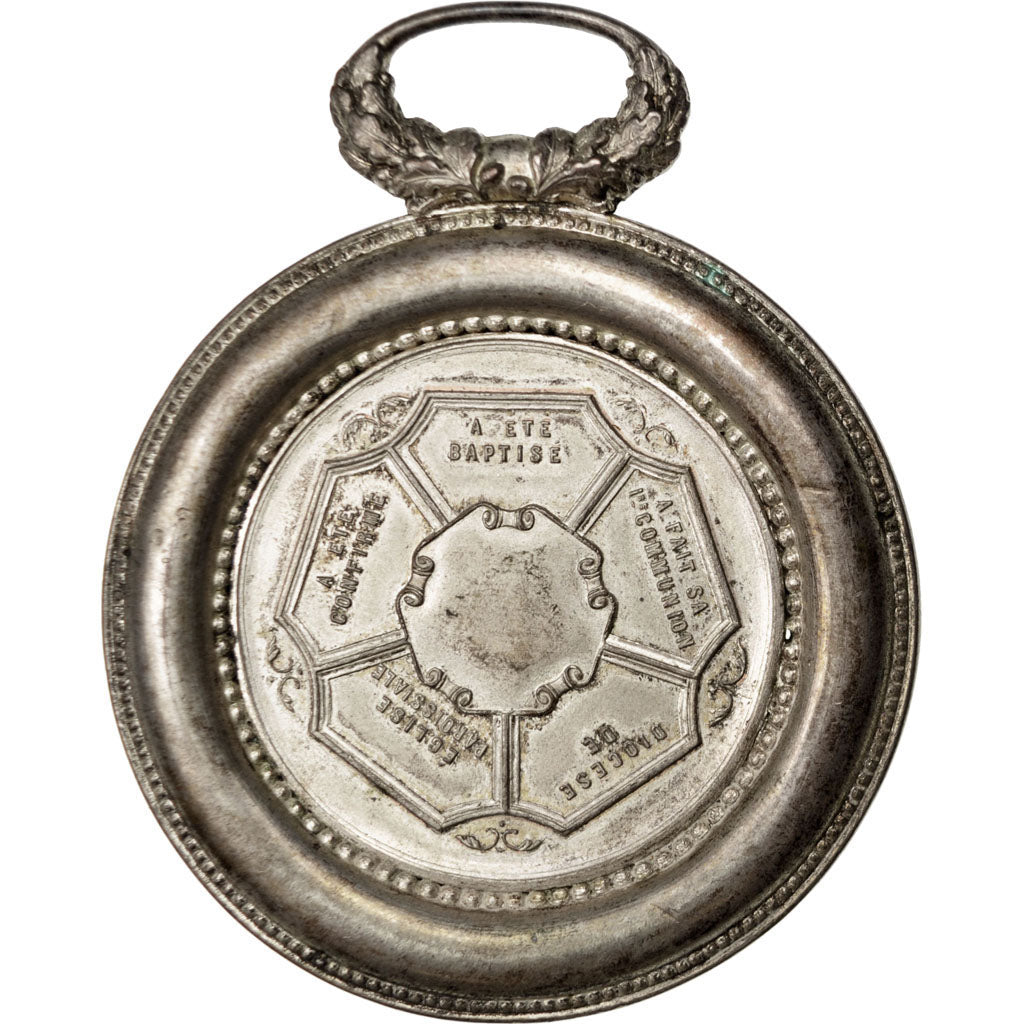 FRANCE, Religions & beliefs, French Third Republic, Medal, AU(50-53), Copper,...