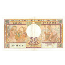 Banknote, Belgium, 50 Francs, 1956-04-03, KM:133b, AU(55-58)
