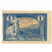 France, NORD-PAS DE CALAIS, 1 Franc, UNC(63), Pirot:94-5