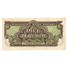 Banknote, Poland, 5 Zlotych, 1944, KM:109a, AU(55-58)