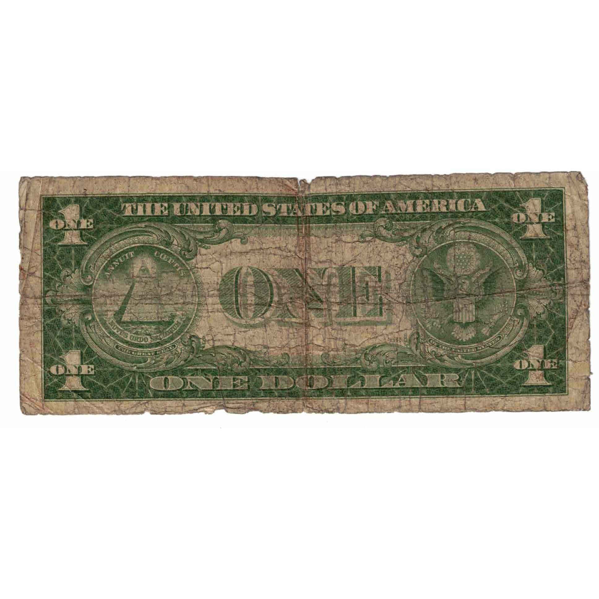 Banknote, United States, One Dollar, 1935, KM:1453@star, AG(1-3)