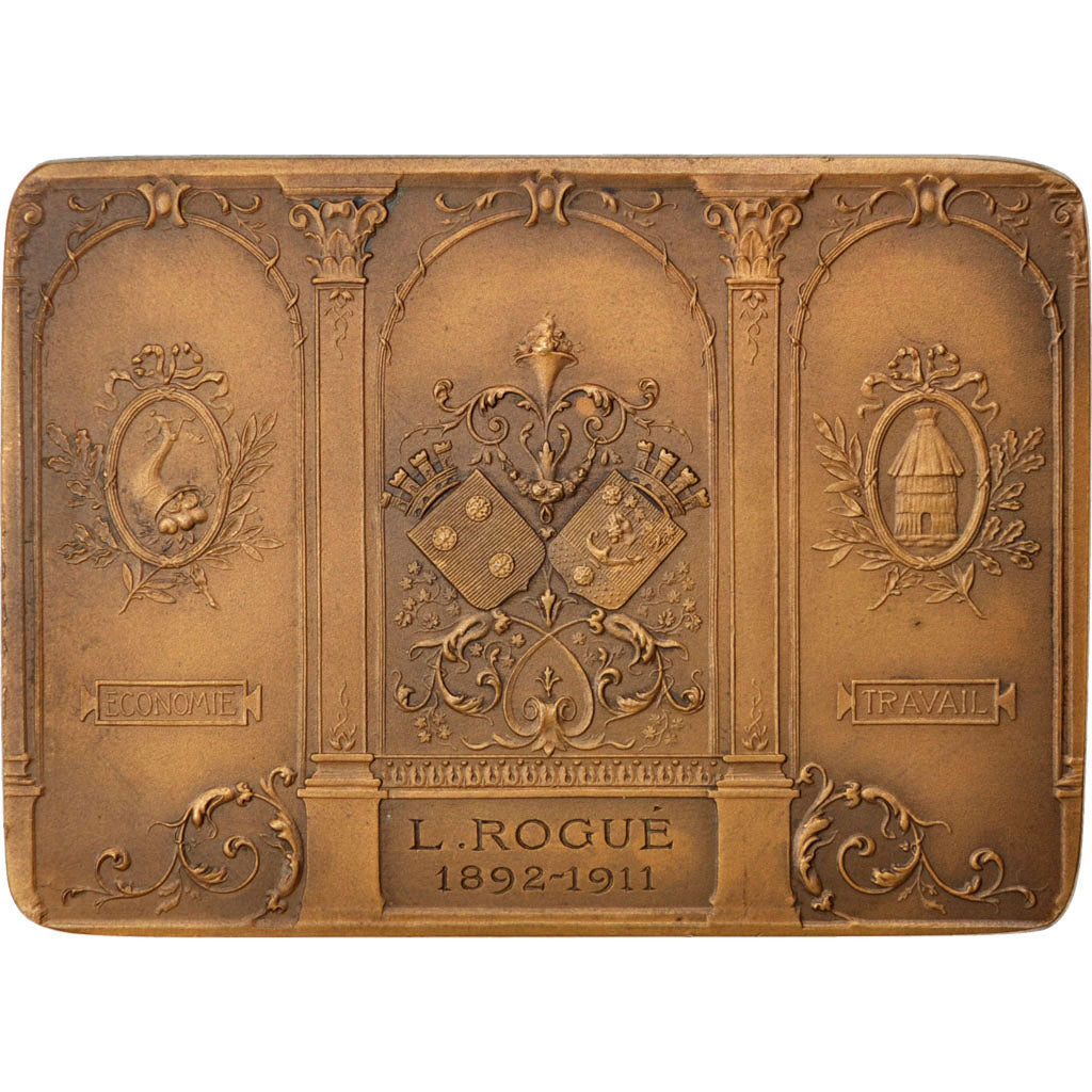 Francia, Medal, French Third Republic, Business & industry, 1911, SPL-, Bronz...